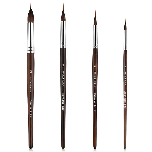 DetailEase™ – Precision Detail Brush with Dual Fibers