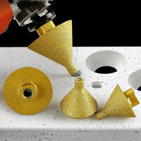 Diamond Chamfer Cutter – precise edge cutting without the addition of water (38mm and 50mm)