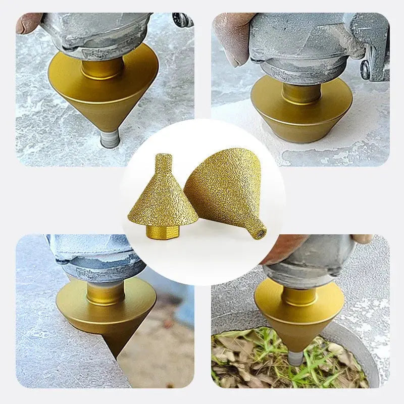 Diamond Chamfer Cutter – precise edge cutting without the addition of water (38mm and 50mm)