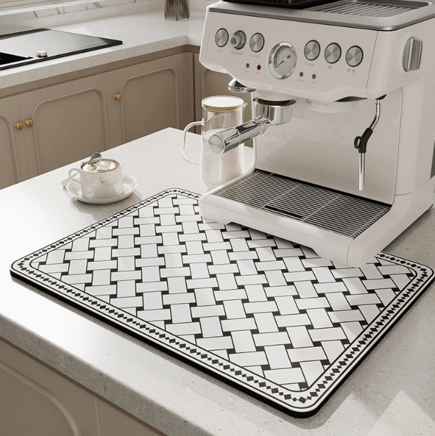 Dish Drying Mat - Quick-Drying, Highly Absorbent Kitchen Mat
