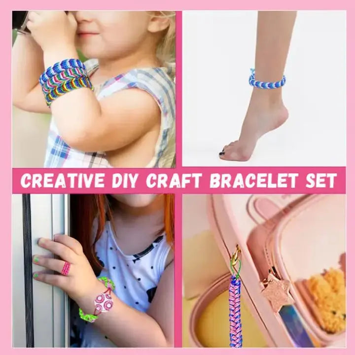 DIY Hand Rope Weaving Set – Creative Craft Set for Kids
