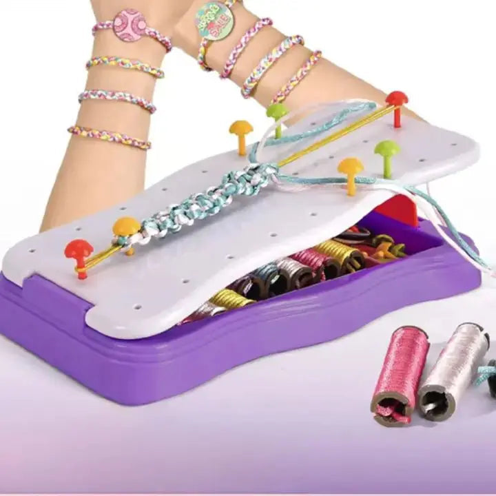 DIY Hand Rope Weaving Set – Creative Craft Set for Kids