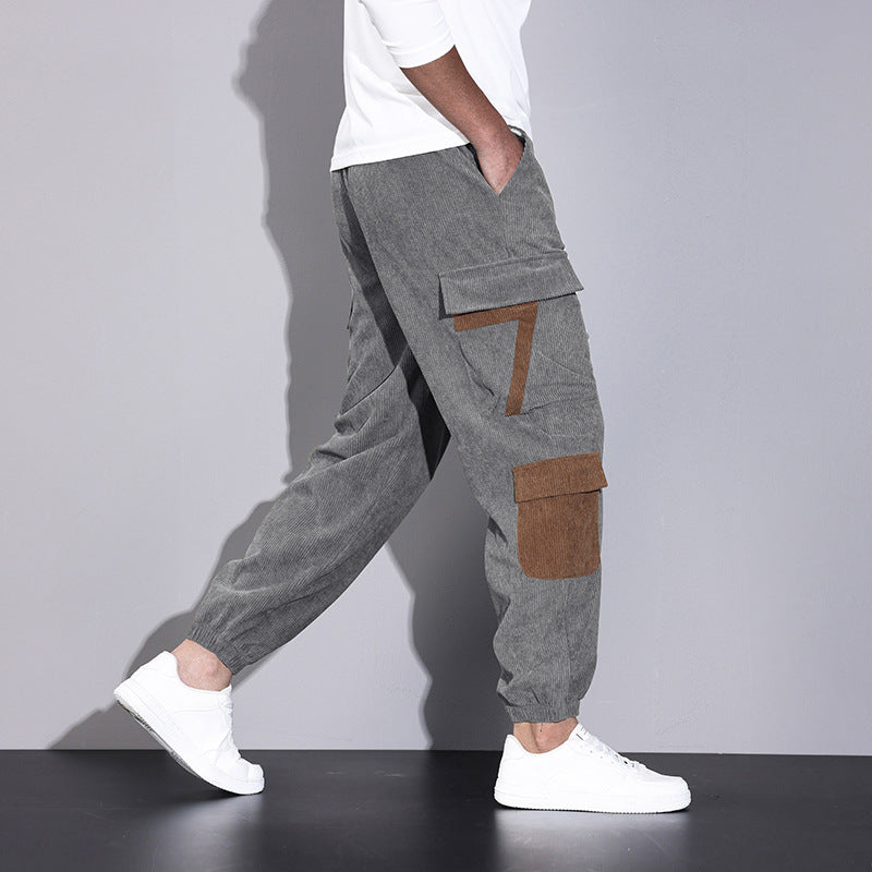 Image of Donovan | Men's Drawstring Waist Jogger Cargo Pants
