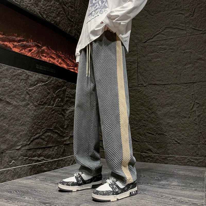 Image of Duane | Men's Wide Leg Drawstring Pants