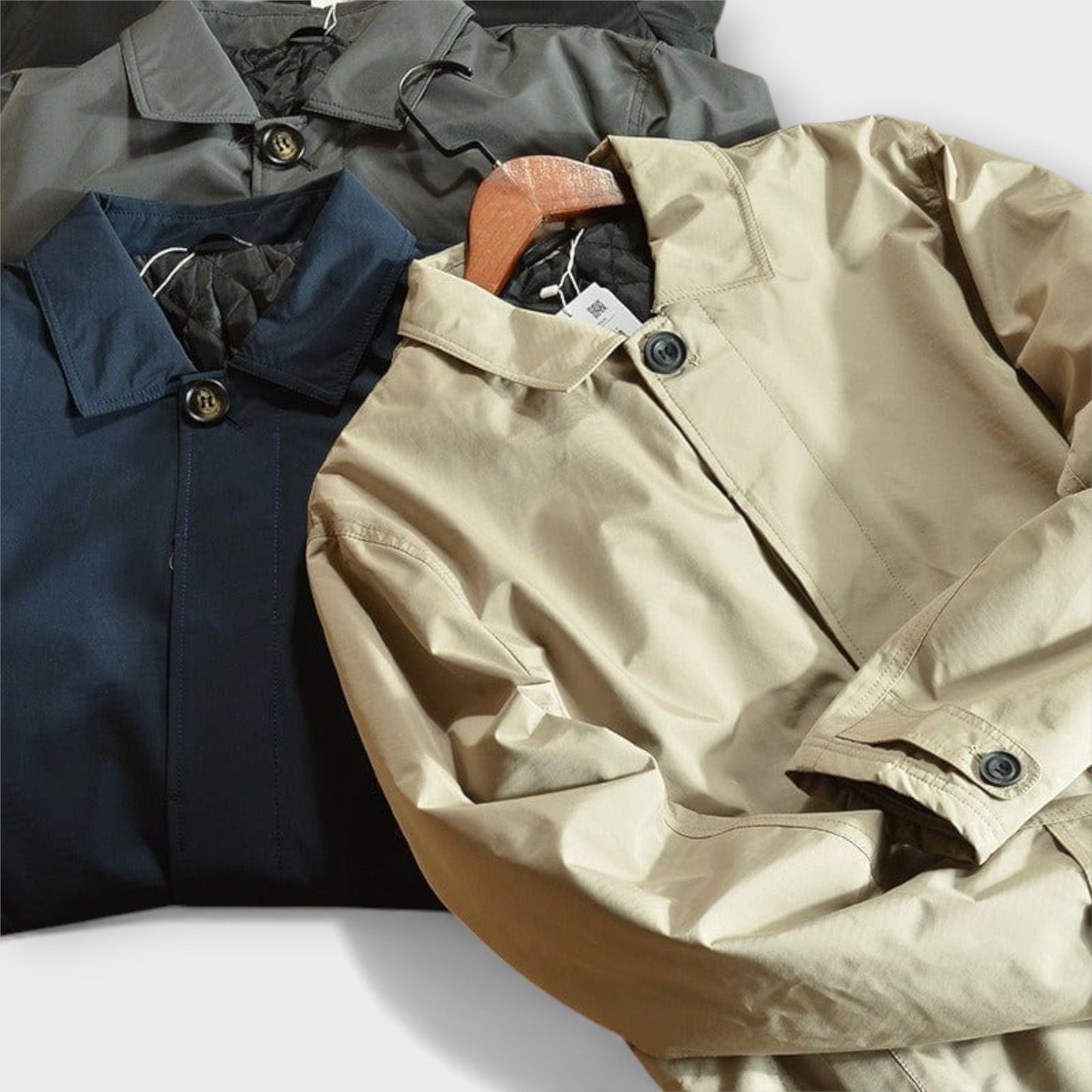 Image of Earl | Men's Mid Length Car Coat
