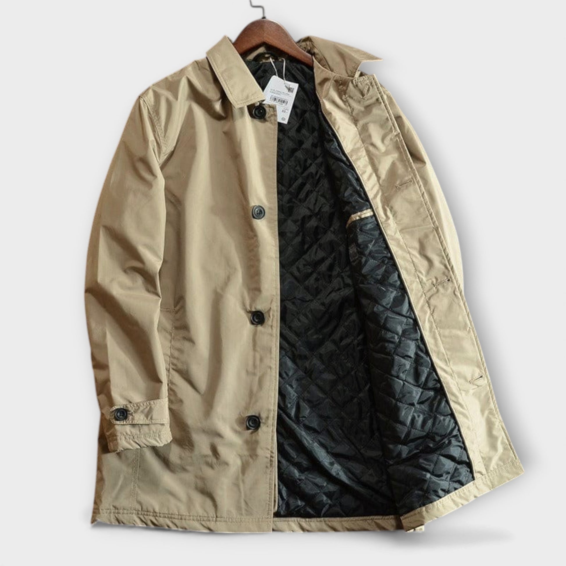 Image of Earl | Men's Mid Length Car Coat