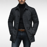 Earl | Men's Mid Length Car Coat