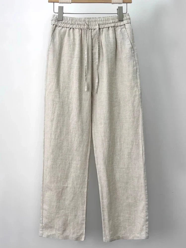Image of Edmund | Men's Drawstring Wide Leg Pants