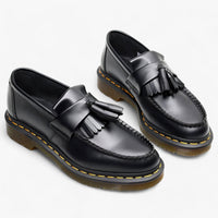 Edmund Tassel Loafers: Polished Round Toe Style