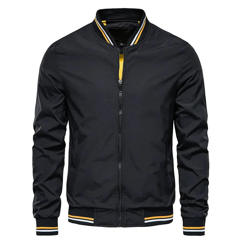 Image of Edward | Men's Zip-Up Bomber Jacket