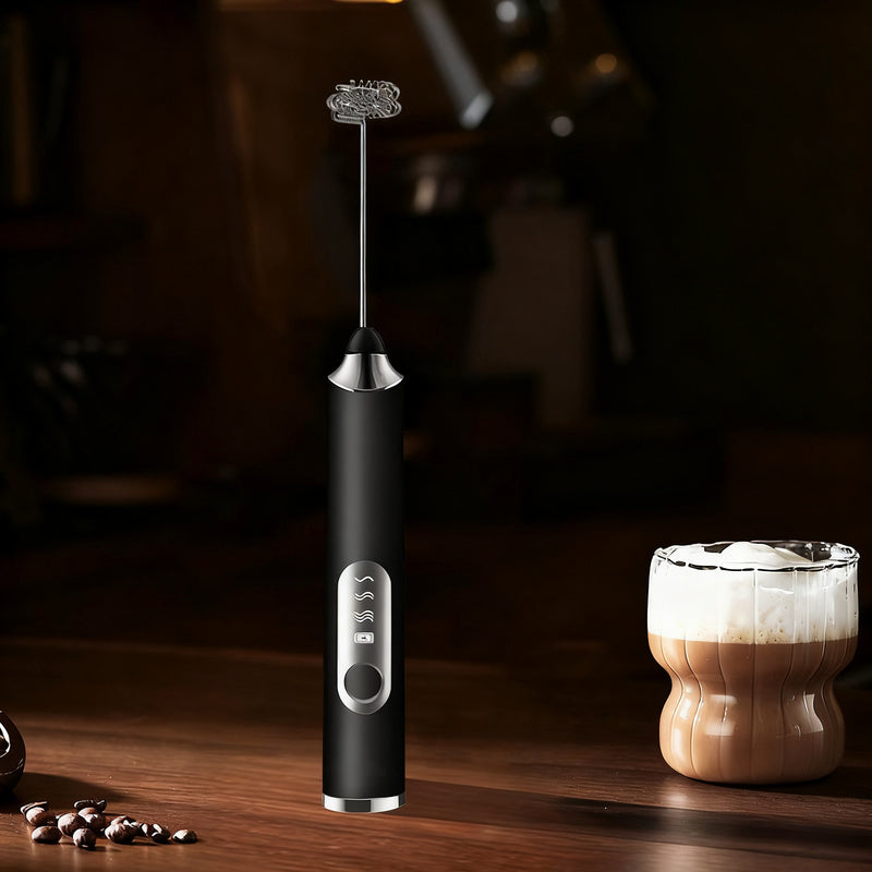 Electric Milk Frother and Accessories