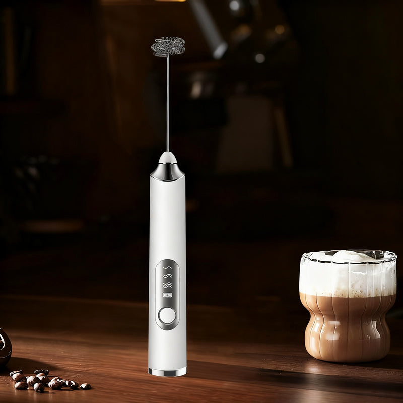 Electric Milk Frother and Accessories