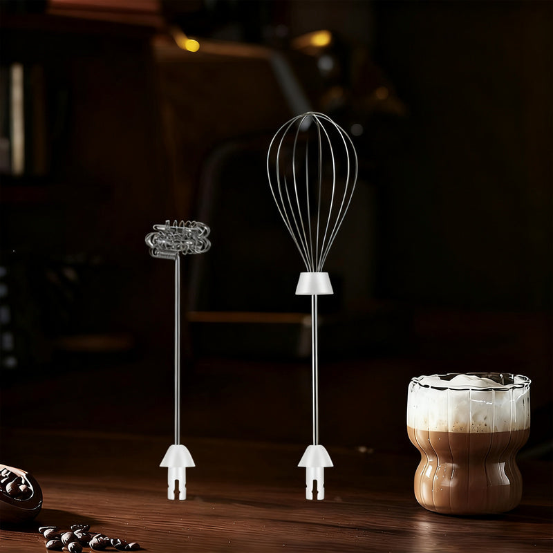 Electric Milk Frother and Accessories