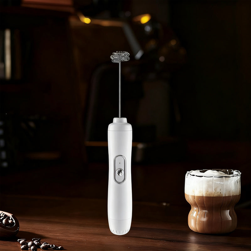 Electric Milk Frother and Accessories