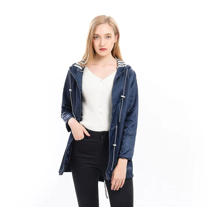 Elegant All-Season Raincoat
