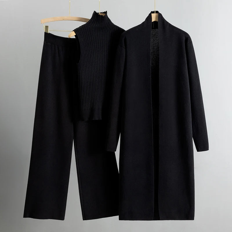 Elegant and Comfortable Three-Piece Set
