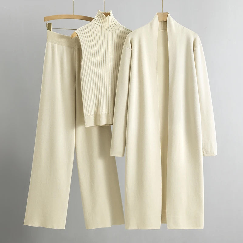 Elegant and Comfortable Three-Piece Set