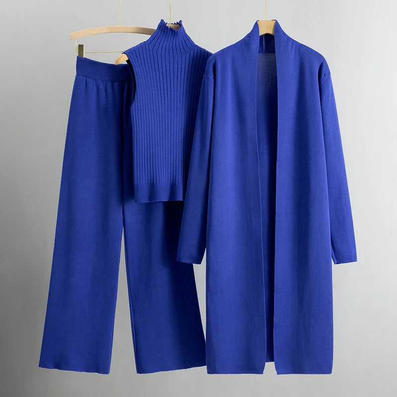 Elegant and Comfortable Three-Piece Set