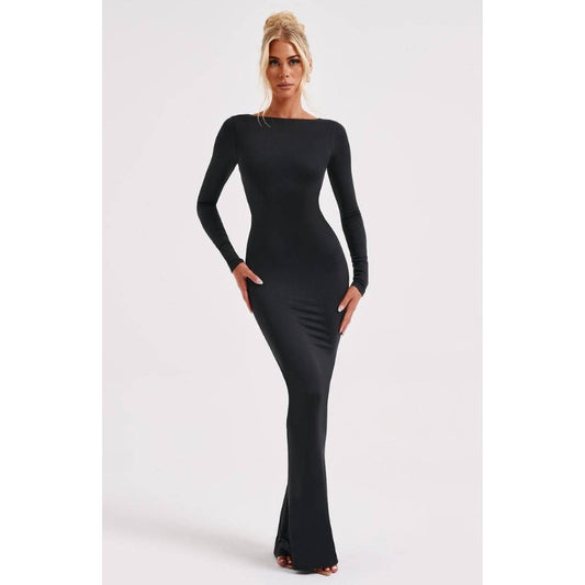 Elegant Backless Long Dress Anya