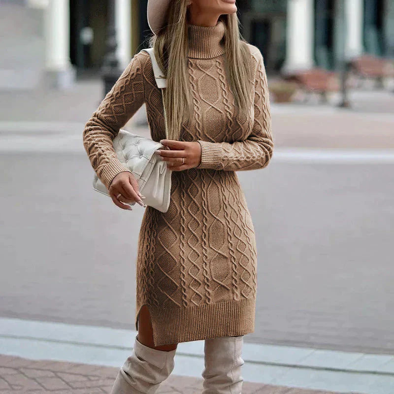 Elegant Knit Dress Winter