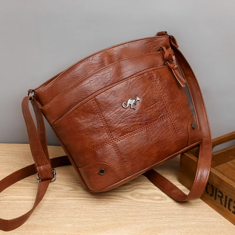 Elegant Leather Handbag for Women – Sabrina