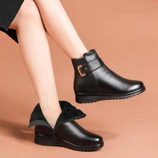Elegant Orthopedic Boots with Arch Support