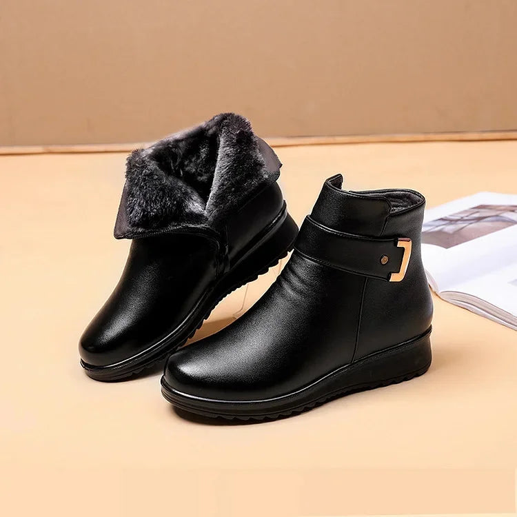 Elegant Orthopedic Boots with Arch Support