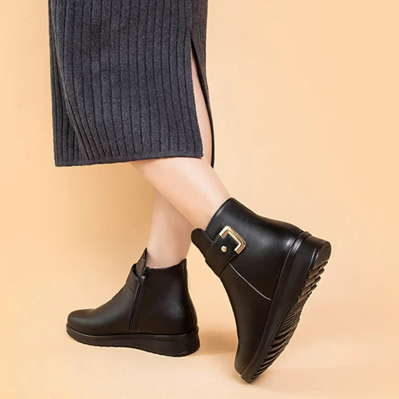 Elegant Orthopedic Boots with Arch Support