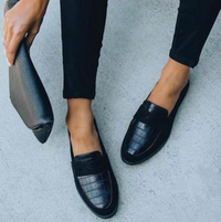 Chic Round Toe Loafers for Daily Wear
