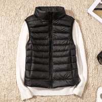 Elegant Sleeveless Warm Vest for Chilly Days