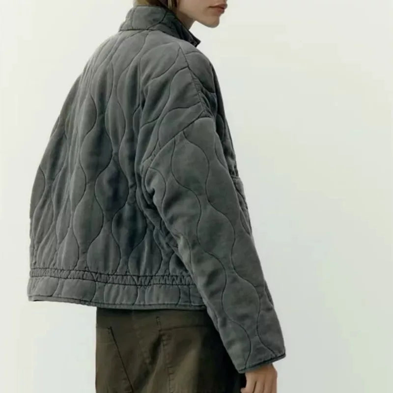 Elegant Women's Jacket with Pocket Details in Multiple Colours