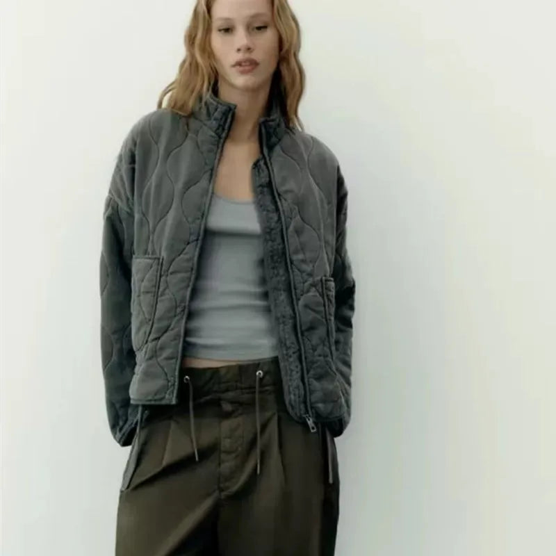 Elegant Women's Jacket with Pocket Details in Multiple Colours