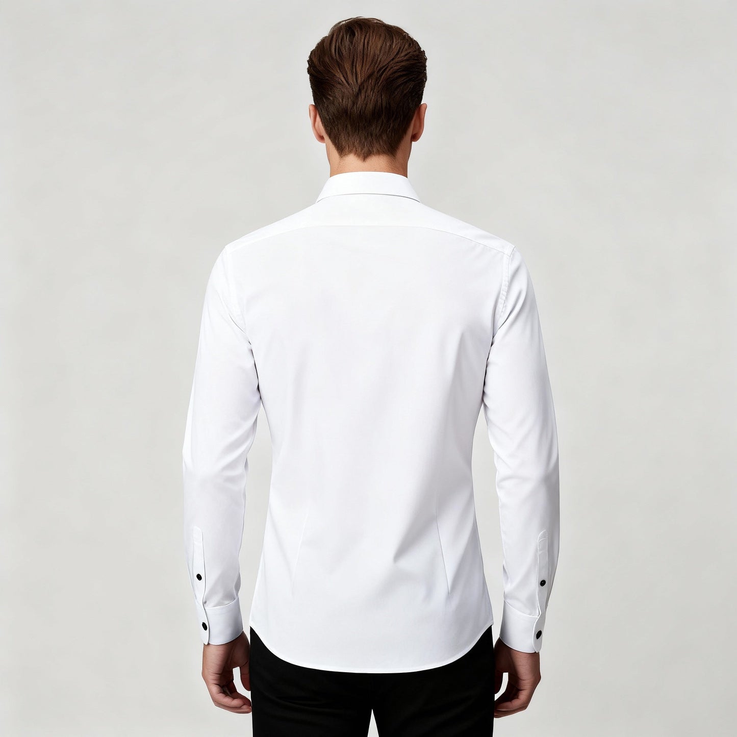 Image of Elijah | Men's Slim-Fit Button-Down Shirt