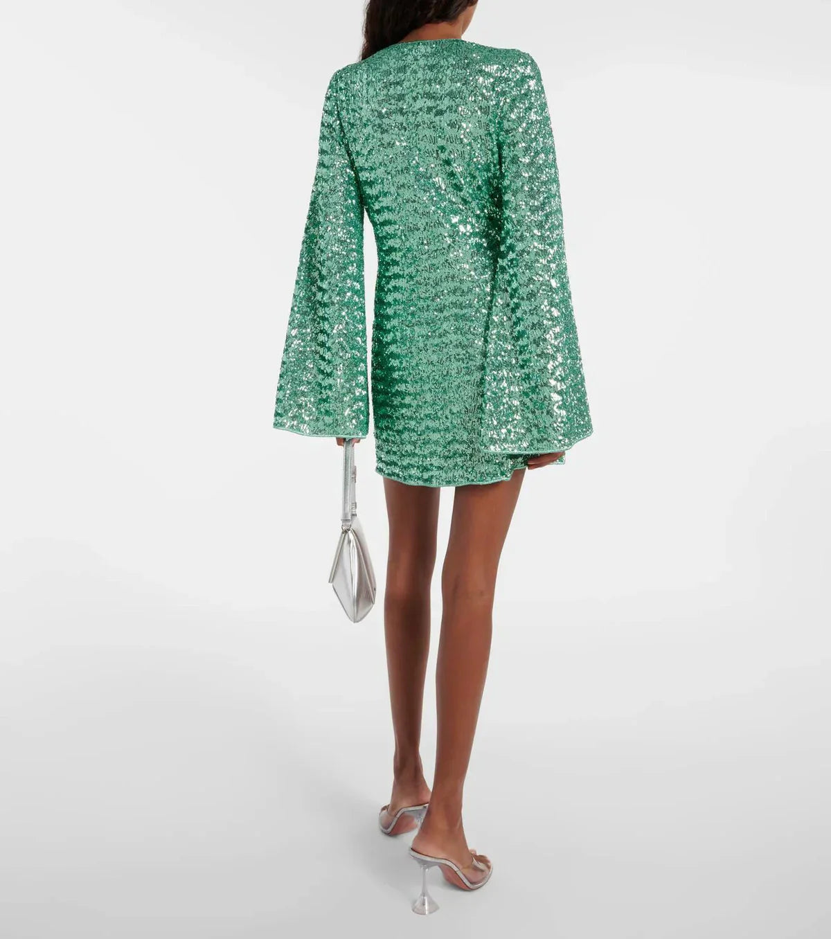 Image of Elizabeth | Women's V-Neck Mini Dress