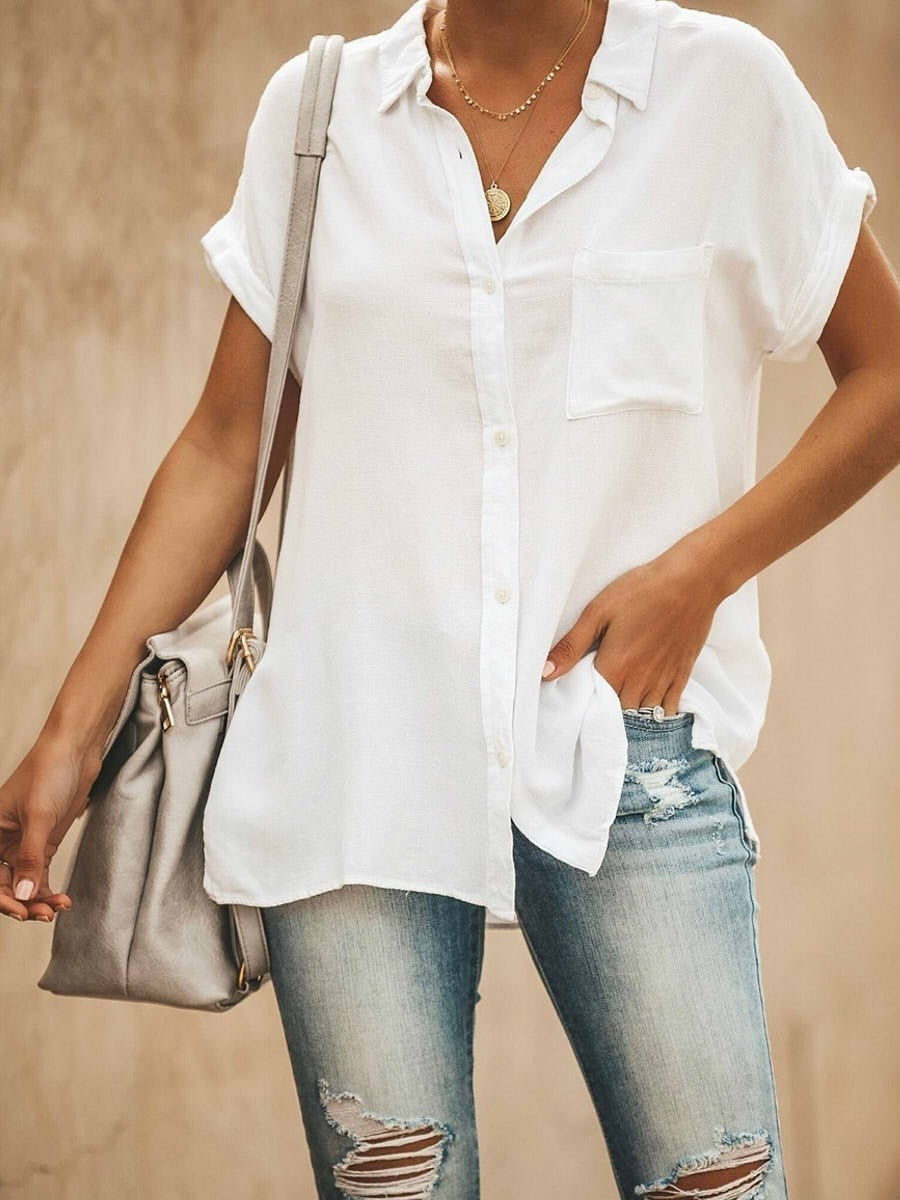 Image of Elsie | Women's Button-Down Blouse