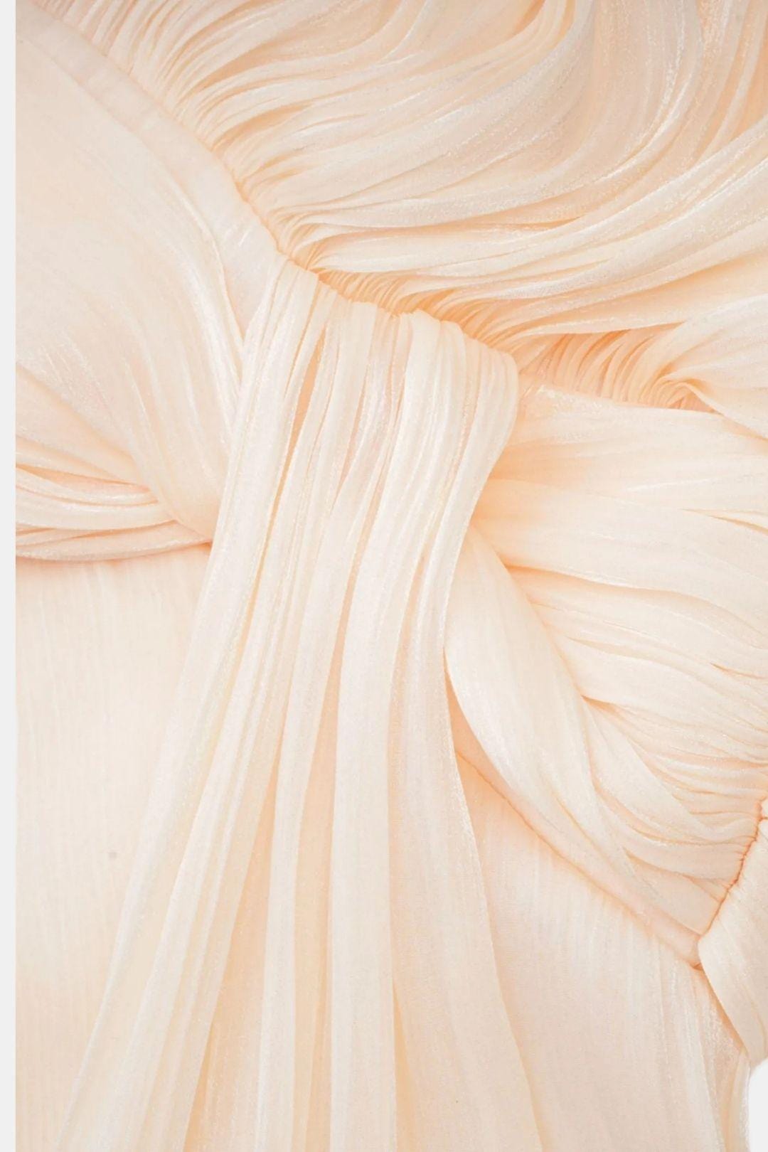 Image of Elsie | Women's Long Sleeve Mini Tie Neck Dress