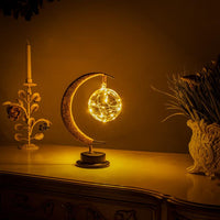 Crescent Moon Table Lamp
