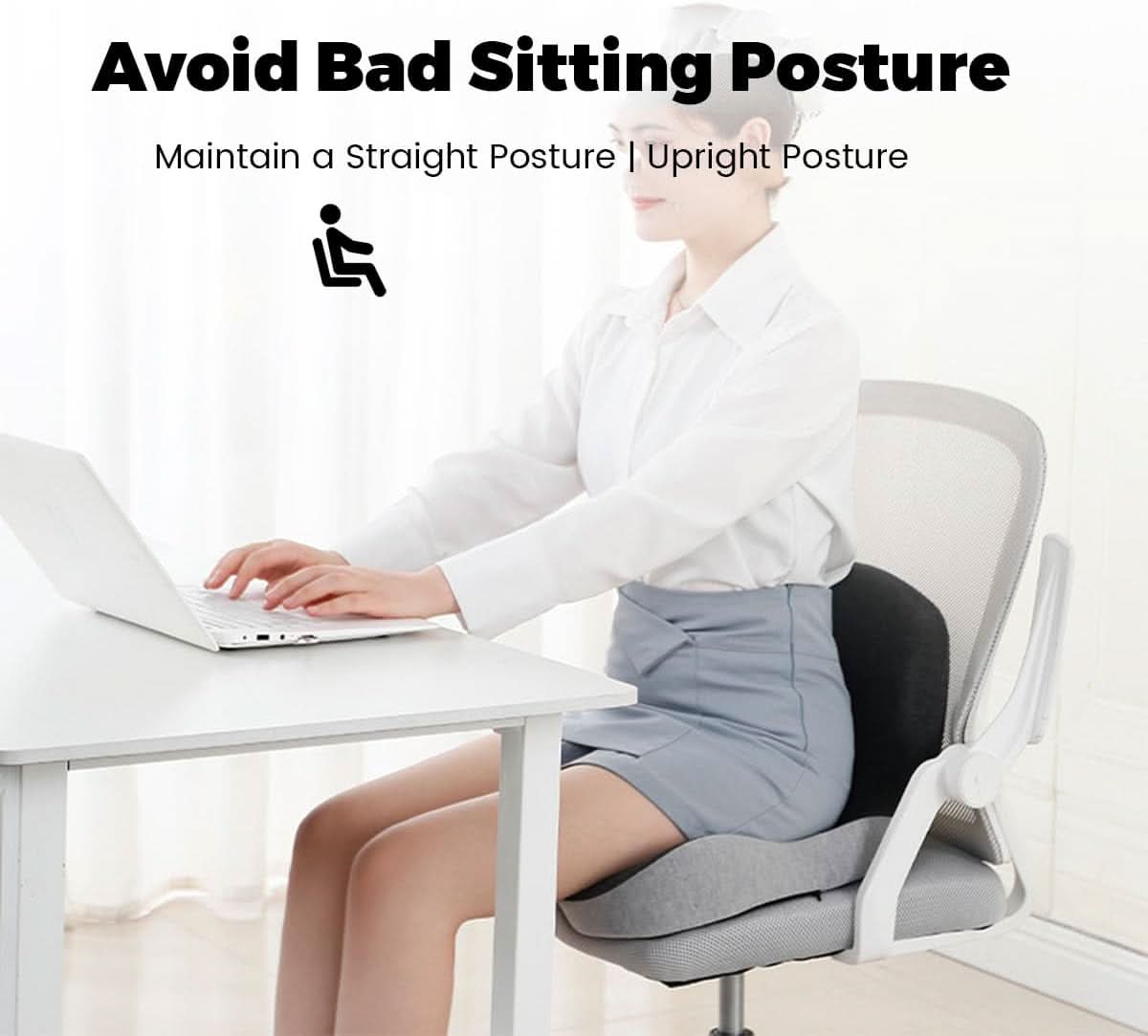 ERGOCOMFORT PAD – Premium Memory Foam Pillow for Posture & Comfort