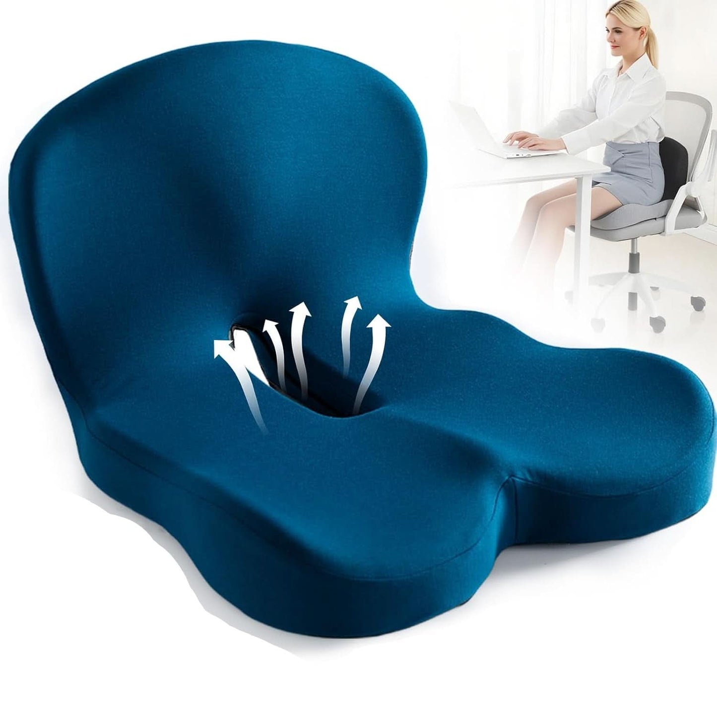 ERGOCOMFORT PAD – Premium Memory Foam Pillow for Posture & Comfort