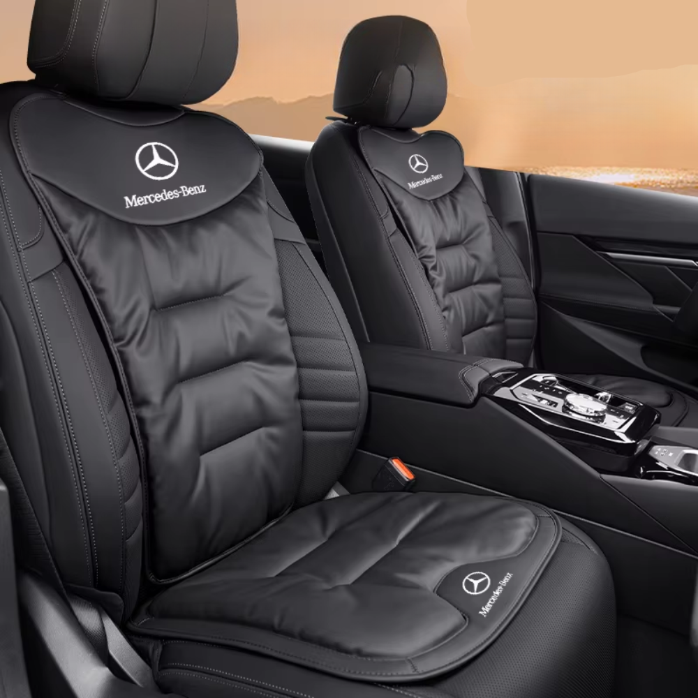 Ergonomic Car Seat Cushion with Lumbar Support – Breathable and Comfortable, Relieves Back Pain While Driving