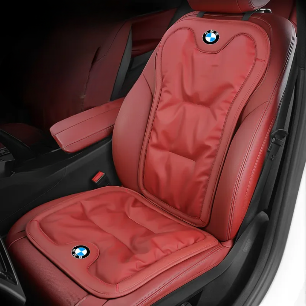 Ergonomic Car Seat Cushion with Lumbar Support – Breathable and Comfortable, Relieves Back Pain While Driving