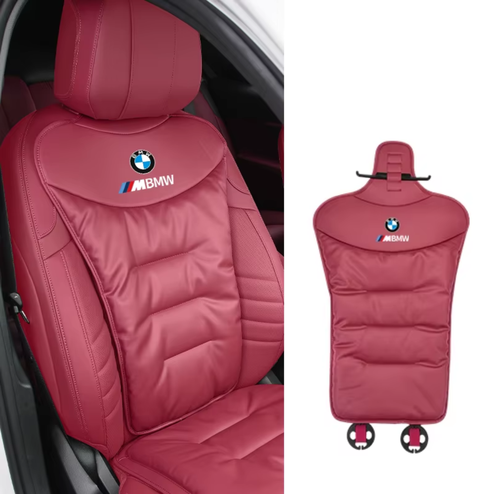 Ergonomic Car Seat Cushion with Lumbar Support – Breathable and Comfortable, Relieves Back Pain While Driving