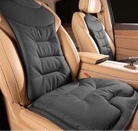 Comfort Car Seat Pad: Back Support & Cooling for Long Drives