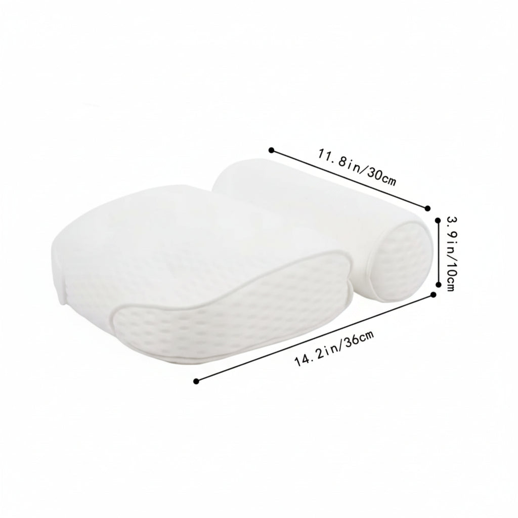 ERGORELAX Bath Pillow – Ergonomic & Comfortable for a Luxurious Bath Experience