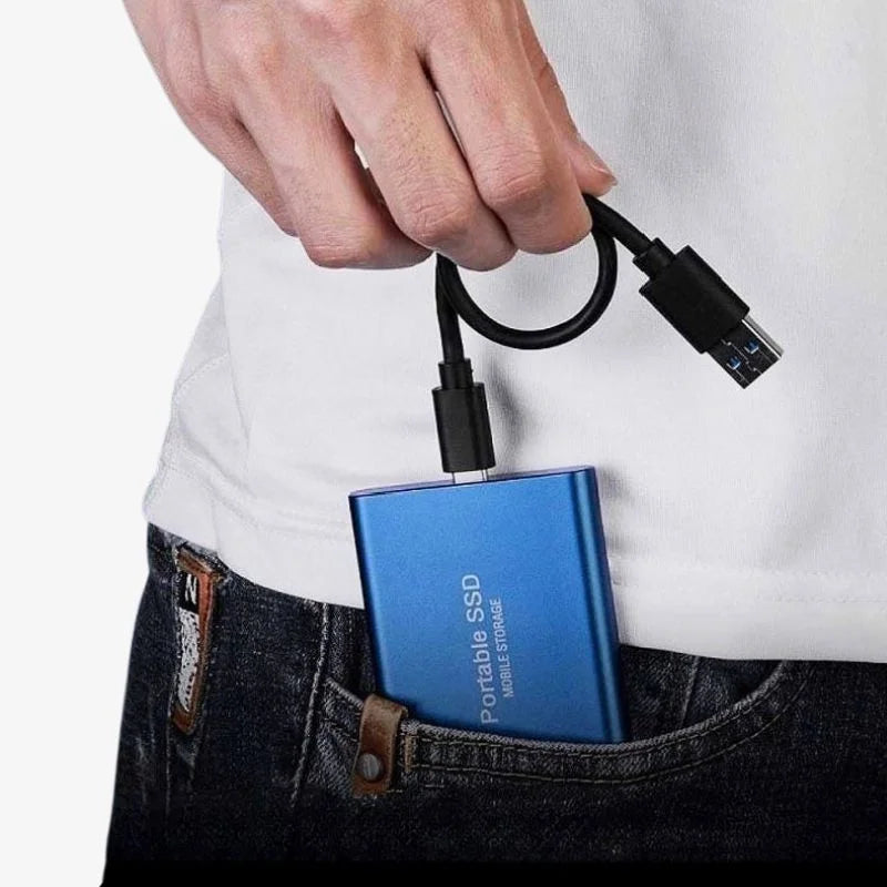 External SSD Aluminum Portable Drive with High Speed