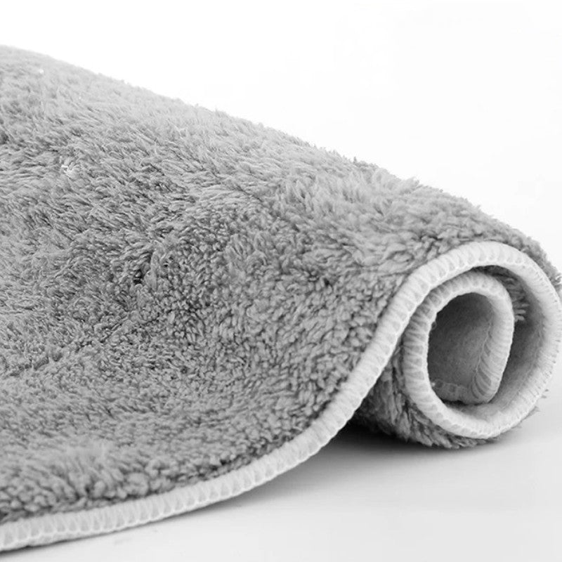 Flat Mop Made of Stainless Steel – With Reusable Microfiber Cloth