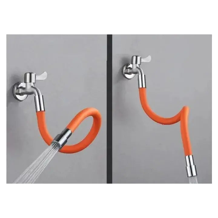 Flexible 360° Swivel Water-Saving Faucet Extension