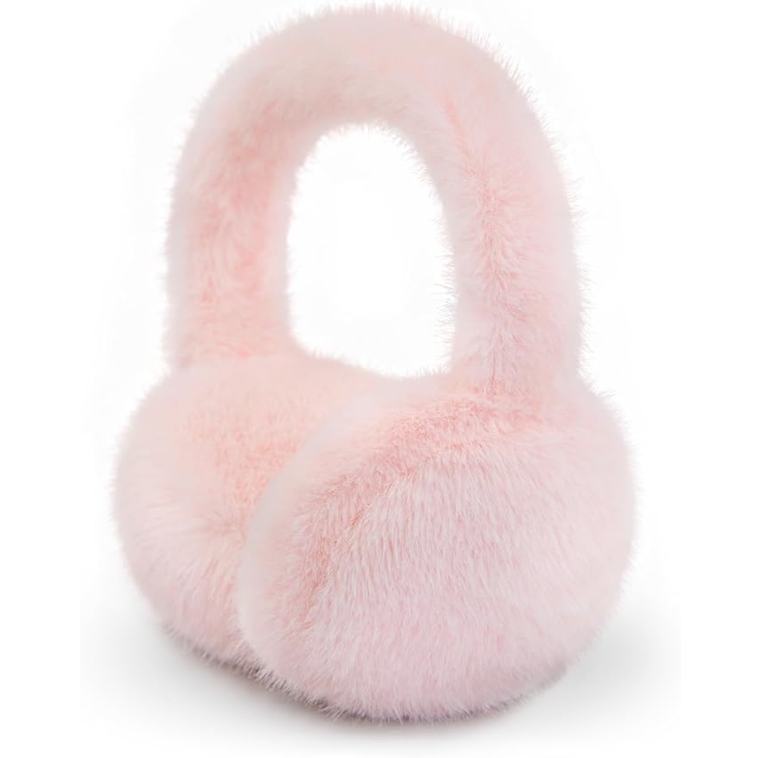 Fluffy Foldable Faux Fur Winter Ear Warmers - FauxSnugs