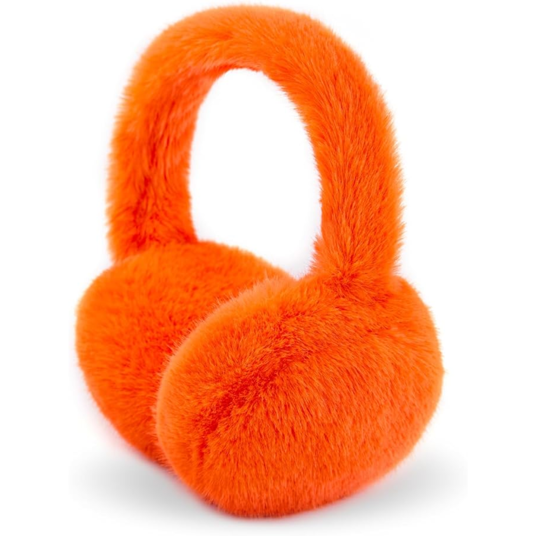 Fluffy Foldable Faux Fur Winter Ear Warmers - FauxSnugs