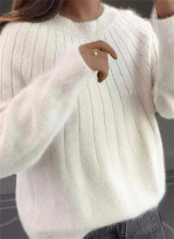 Fluffy Knitted Sweater